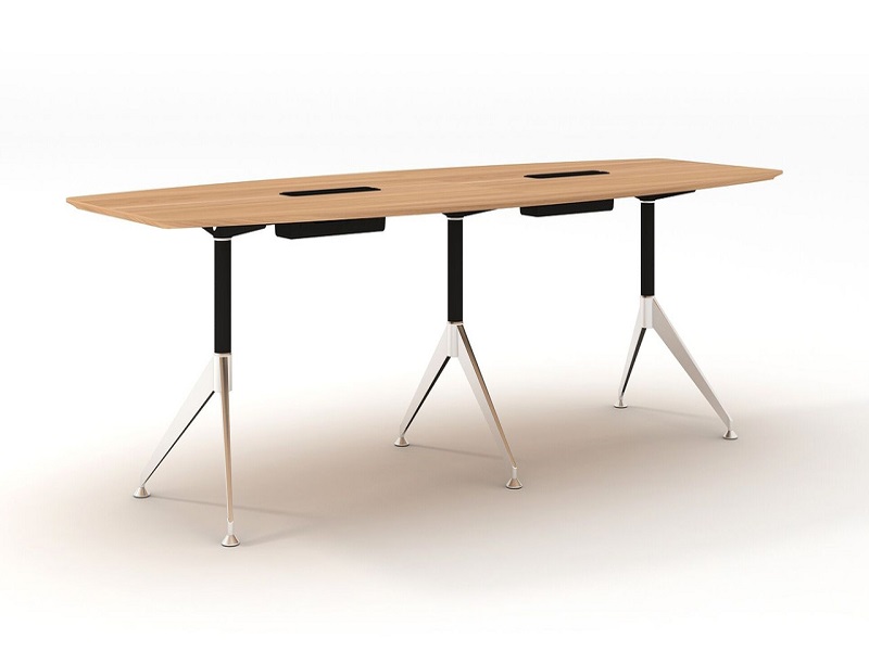 Potenza Modern 10 Person Boardroom Table