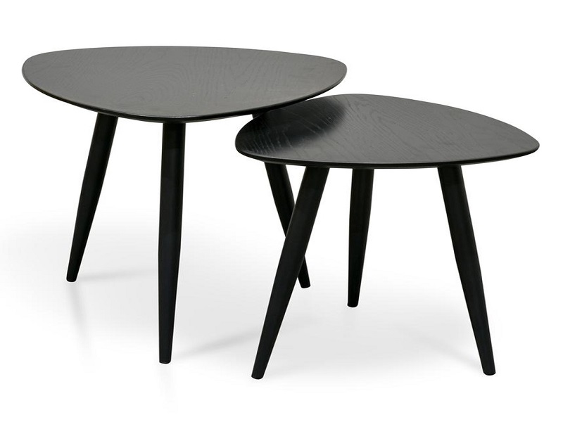 Henry Black Set of Side Table